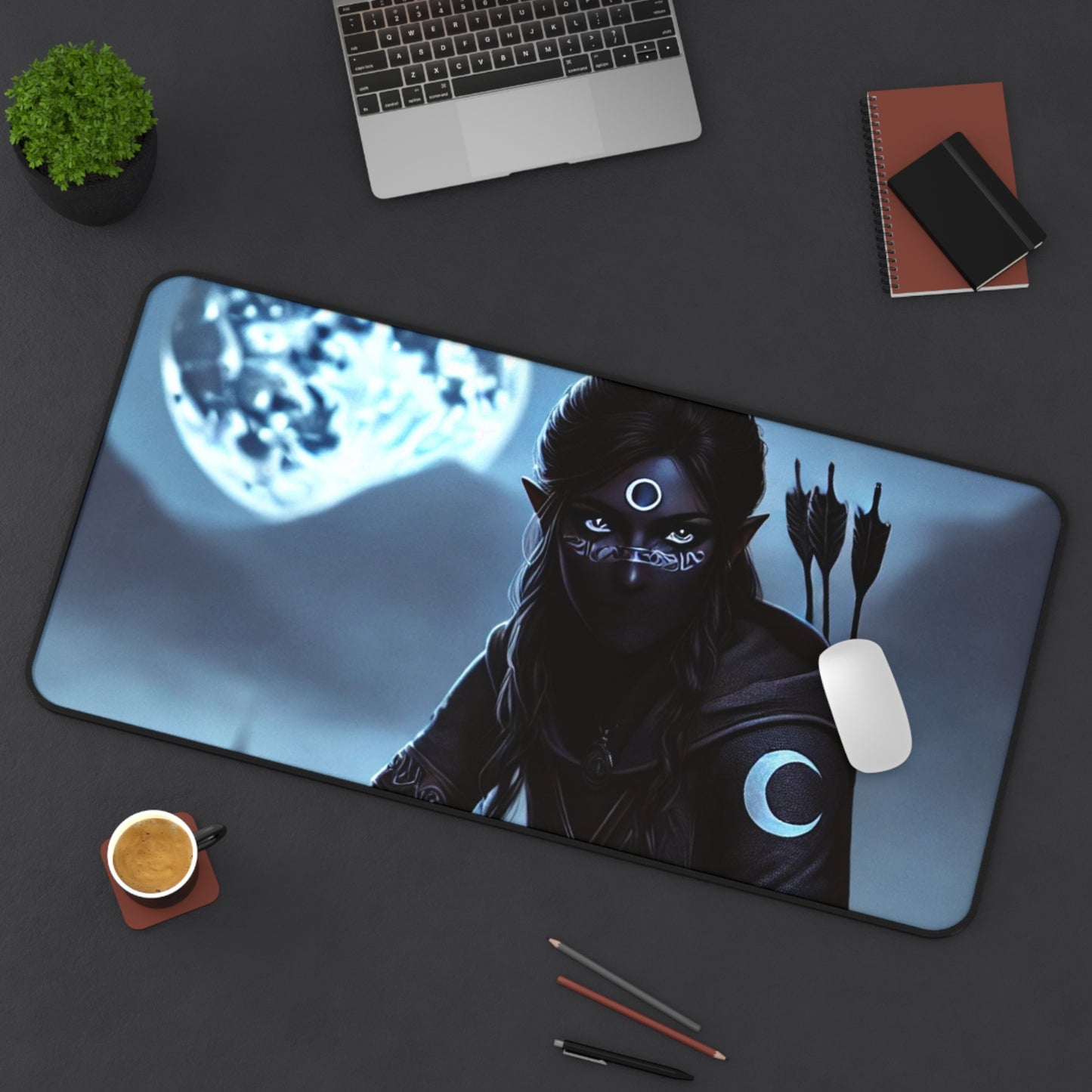 Desk Mat - Mystical Elf Gaming & Office Decor