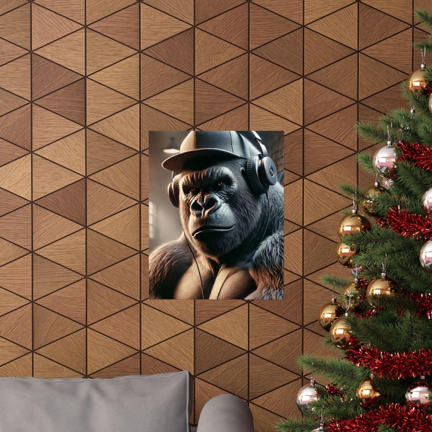 Urban Gorilla Matte Poster – Bring the Game to Your Wall