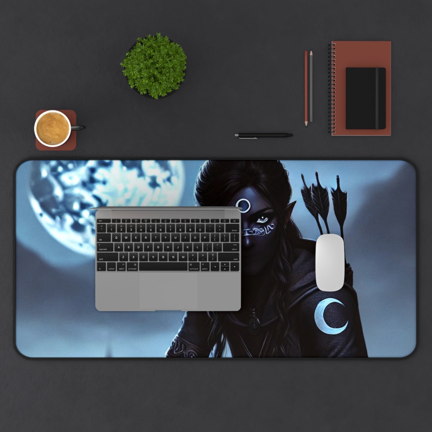 Desk Mat - Mystical Elf Gaming & Office Decor