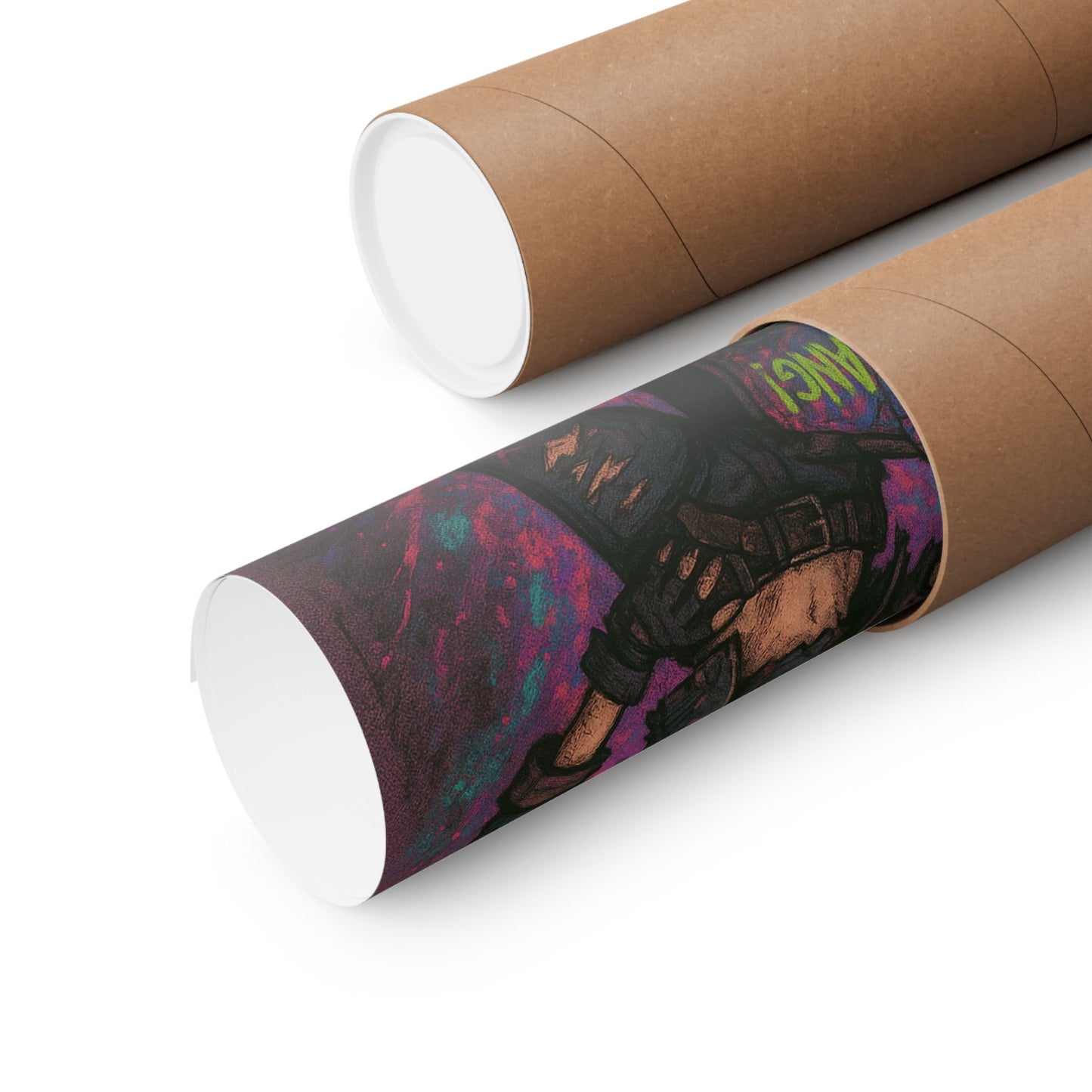 Vertical Poster - Edgy 'BANG' Design