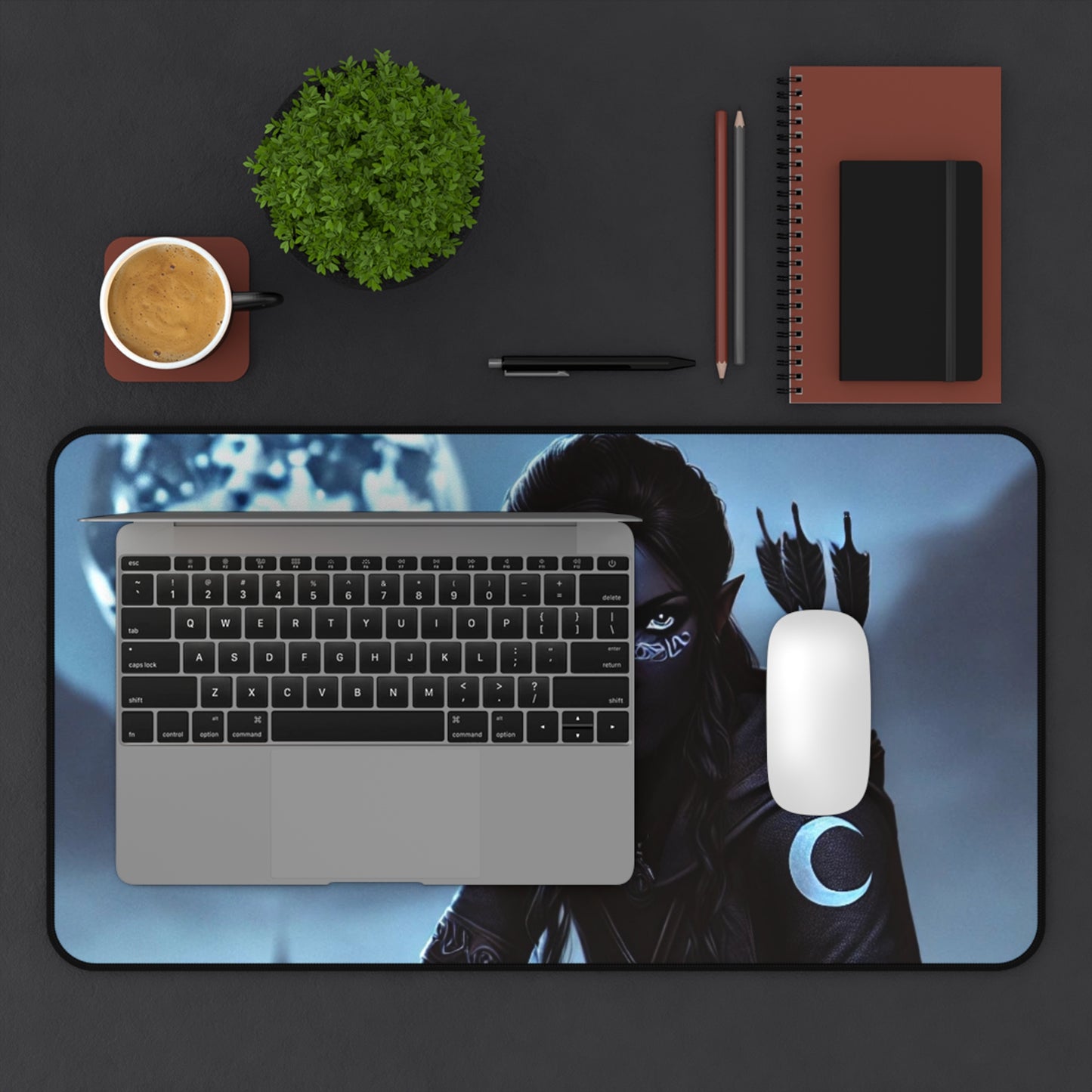 Desk Mat - Mystical Elf Gaming & Office Decor
