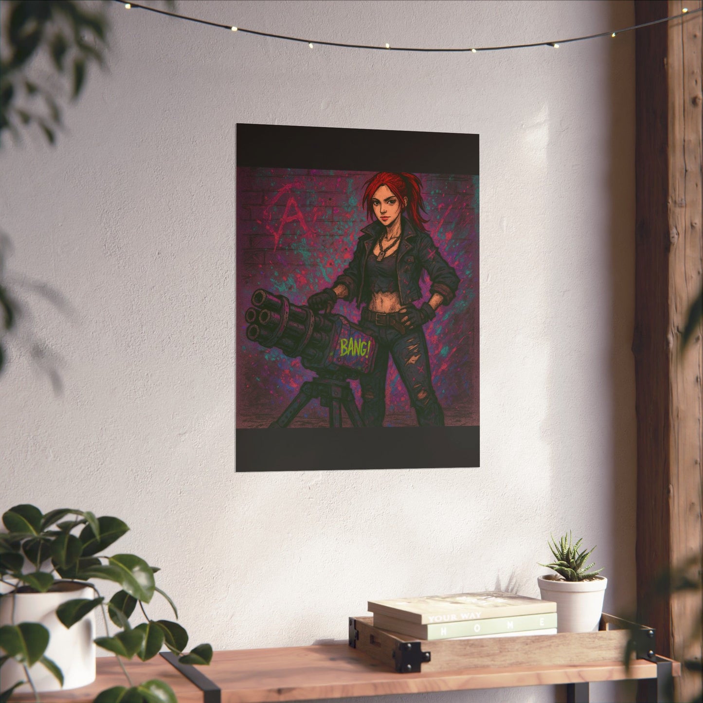 Vertical Poster - Edgy 'BANG' Design