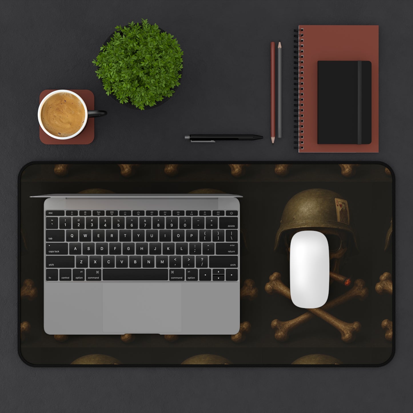 Ace – Tactical Skull Gaming Desk Pad