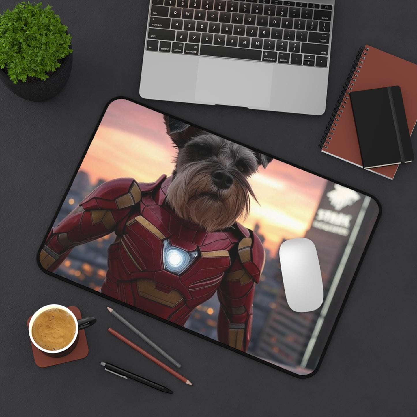 Desk Mat - Superhero Pet Desk Mat for Animal Lovers & Home Offices