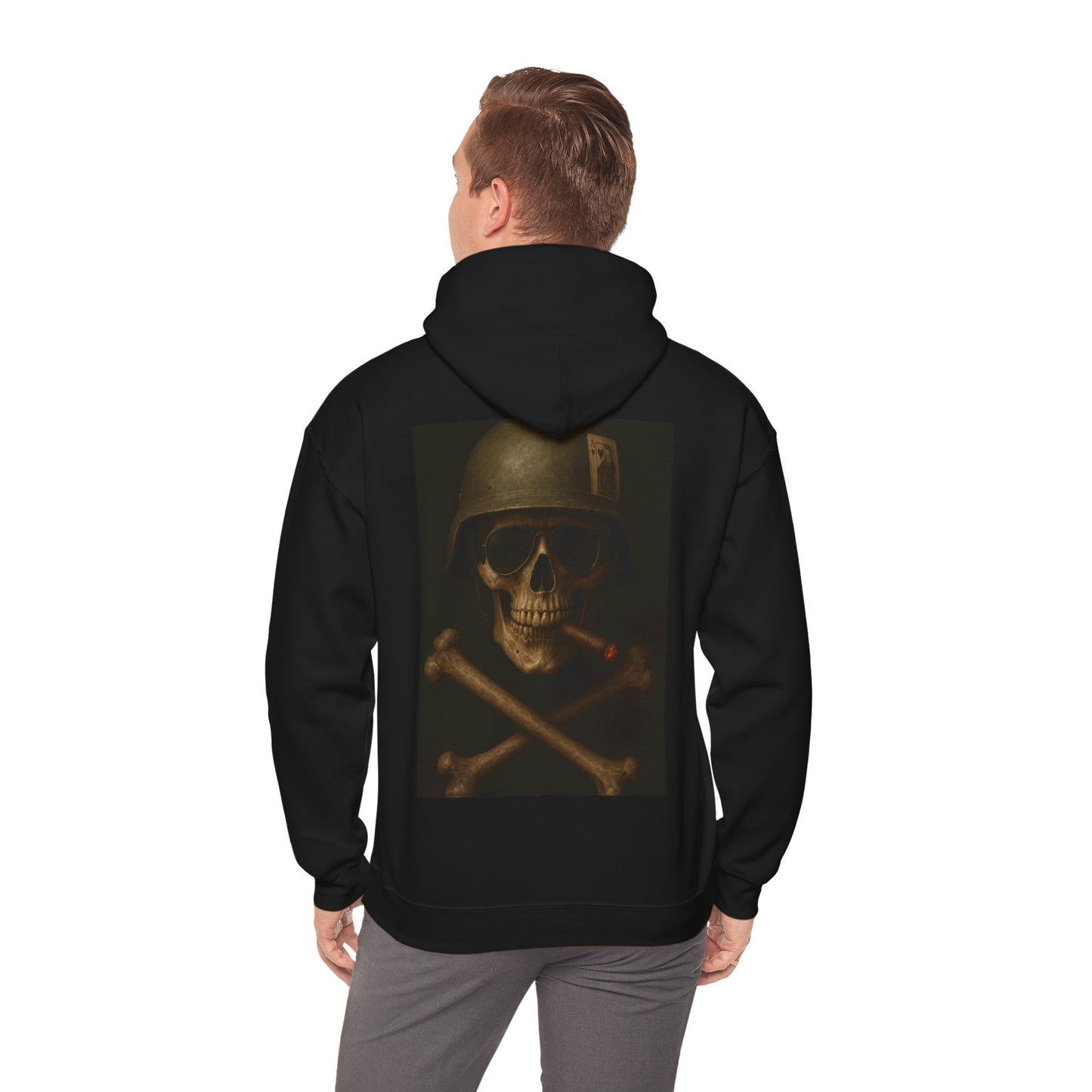 Ace – Tactical Skull Heavy Blend™ Hoodie