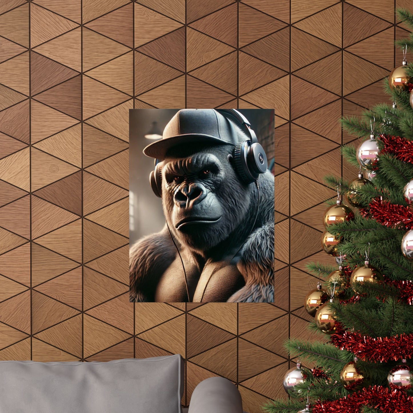 Urban Gorilla Matte Poster – Bring the Game to Your Wall