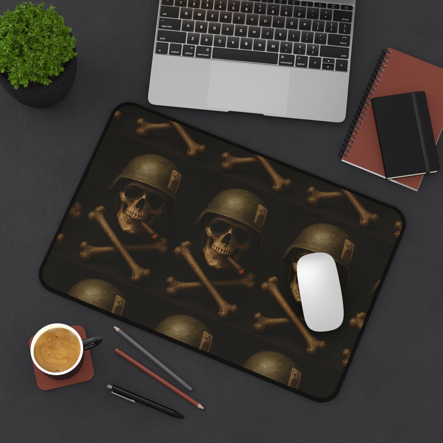 Ace – Tactical Skull Gaming Desk Pad