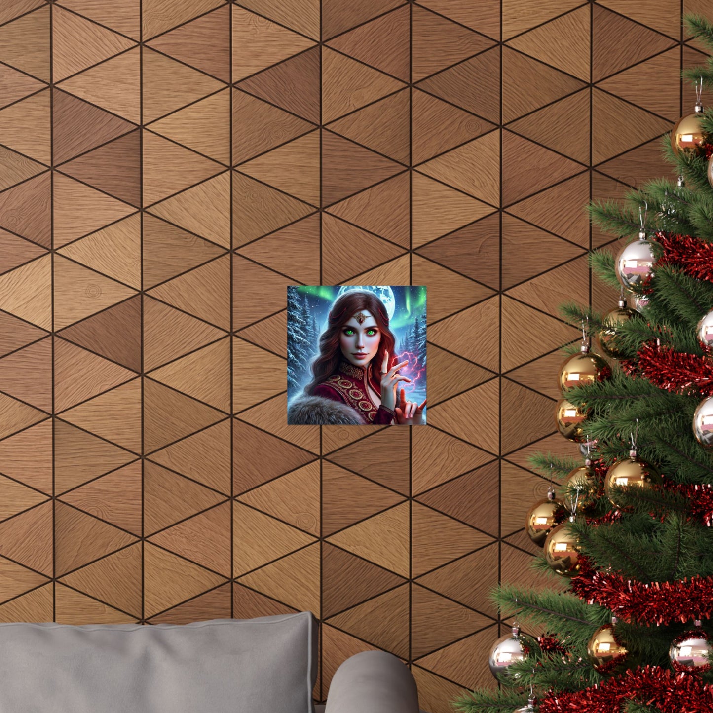Vertical Poster - Fantasy Sorceress Wall Art for Fantasy Lovers & Gamers