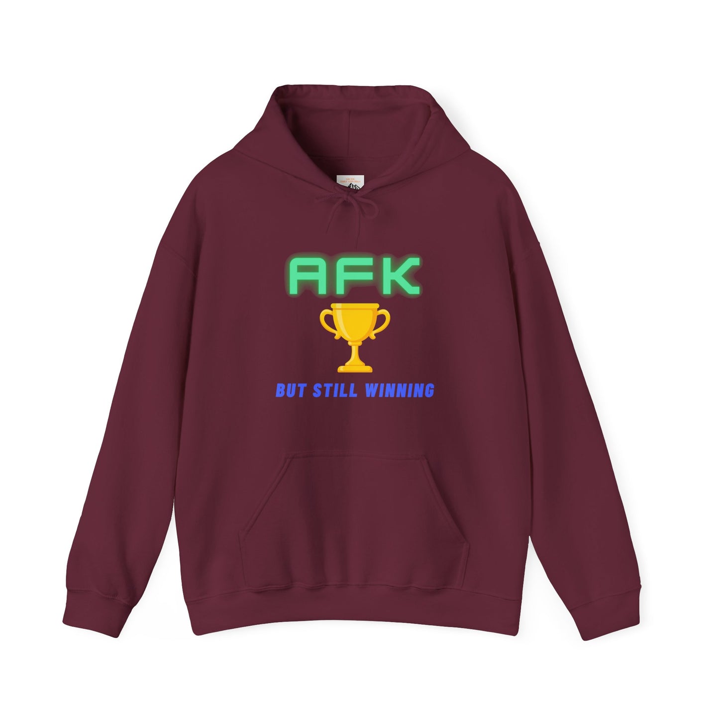 AFK But Still Winning Hoodie - Unisex Heavy Blend Sweatshirt for Gamers