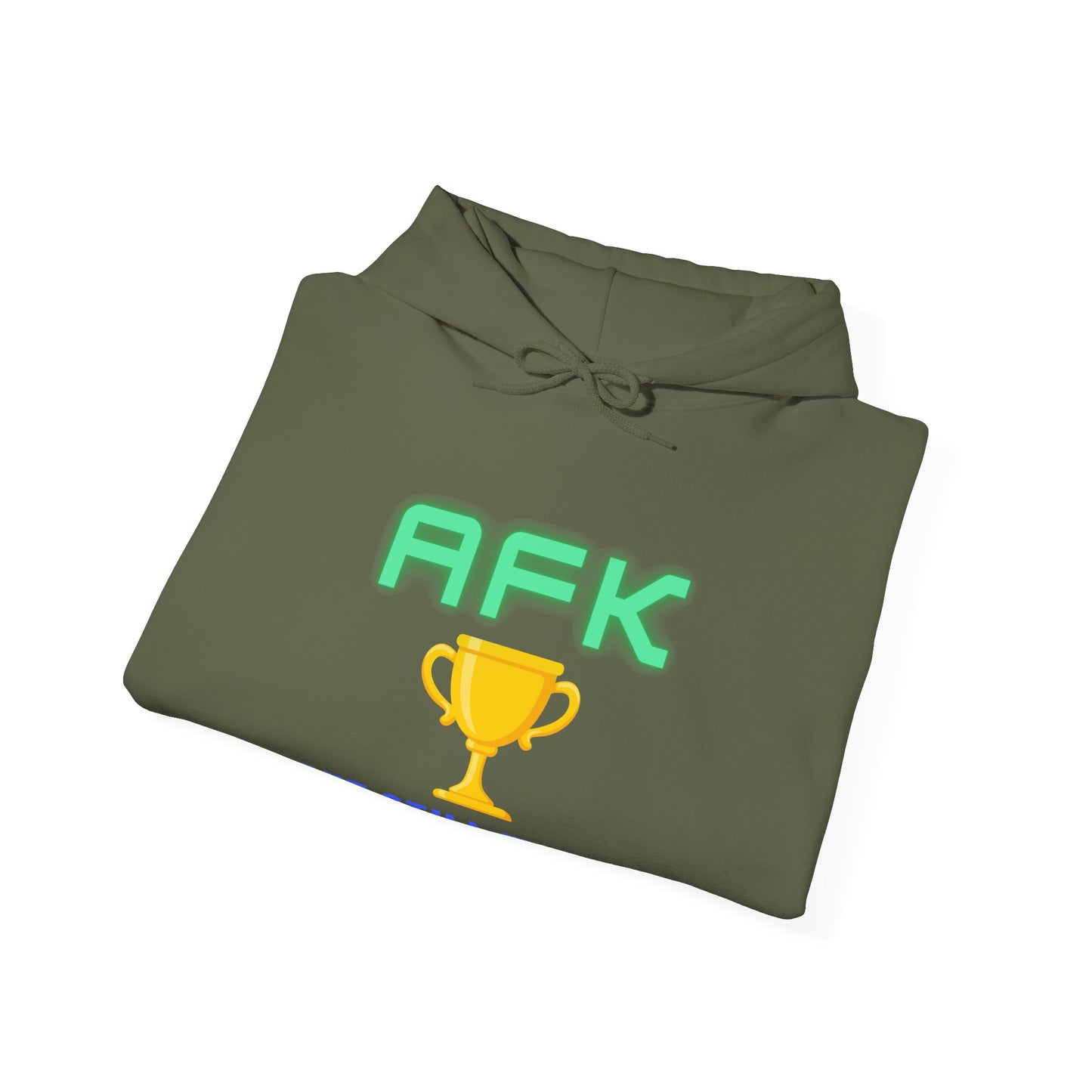 AFK But Still Winning Hoodie - Unisex Heavy Blend Sweatshirt for Gamers