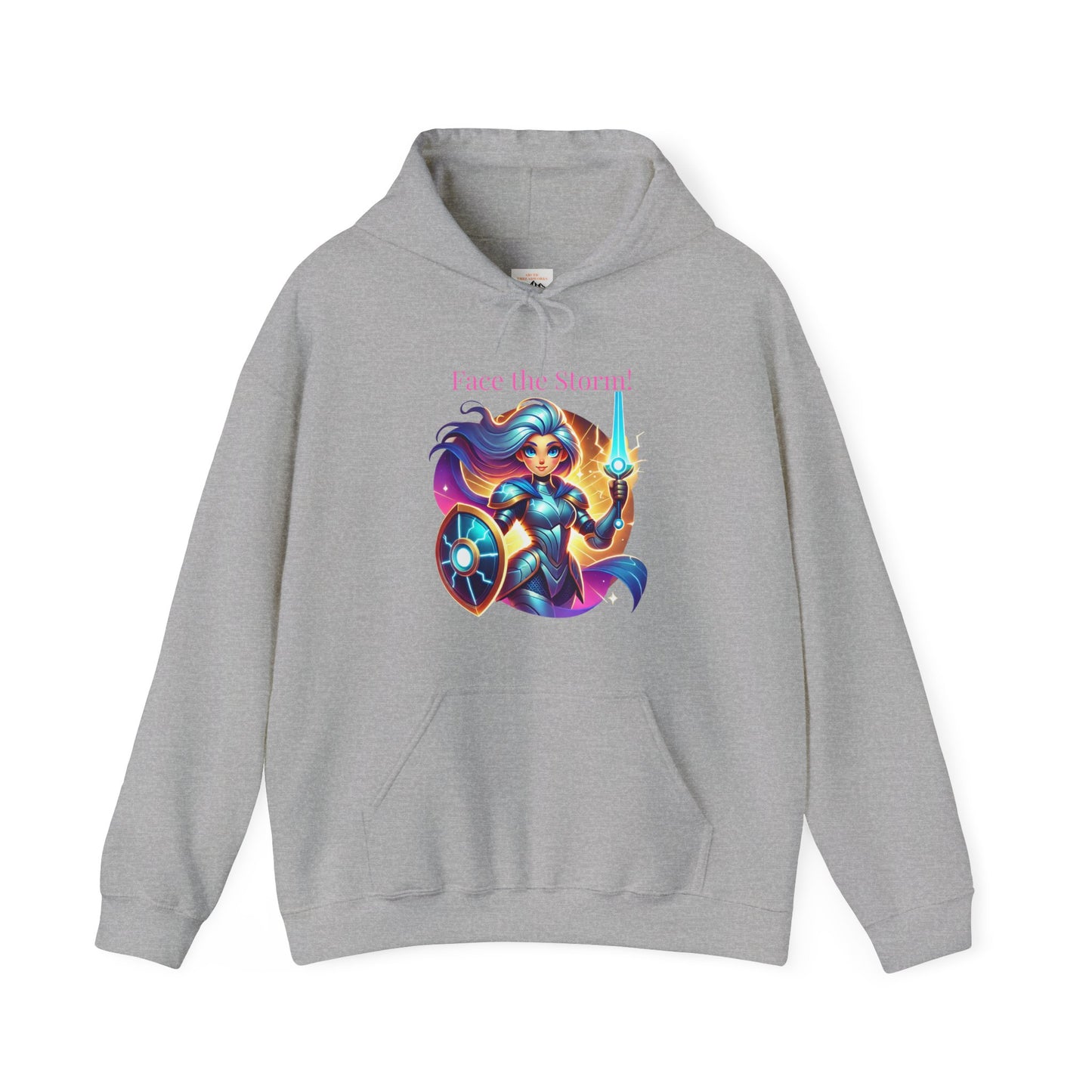 Hooded Sweatshirt - Face the Storm
