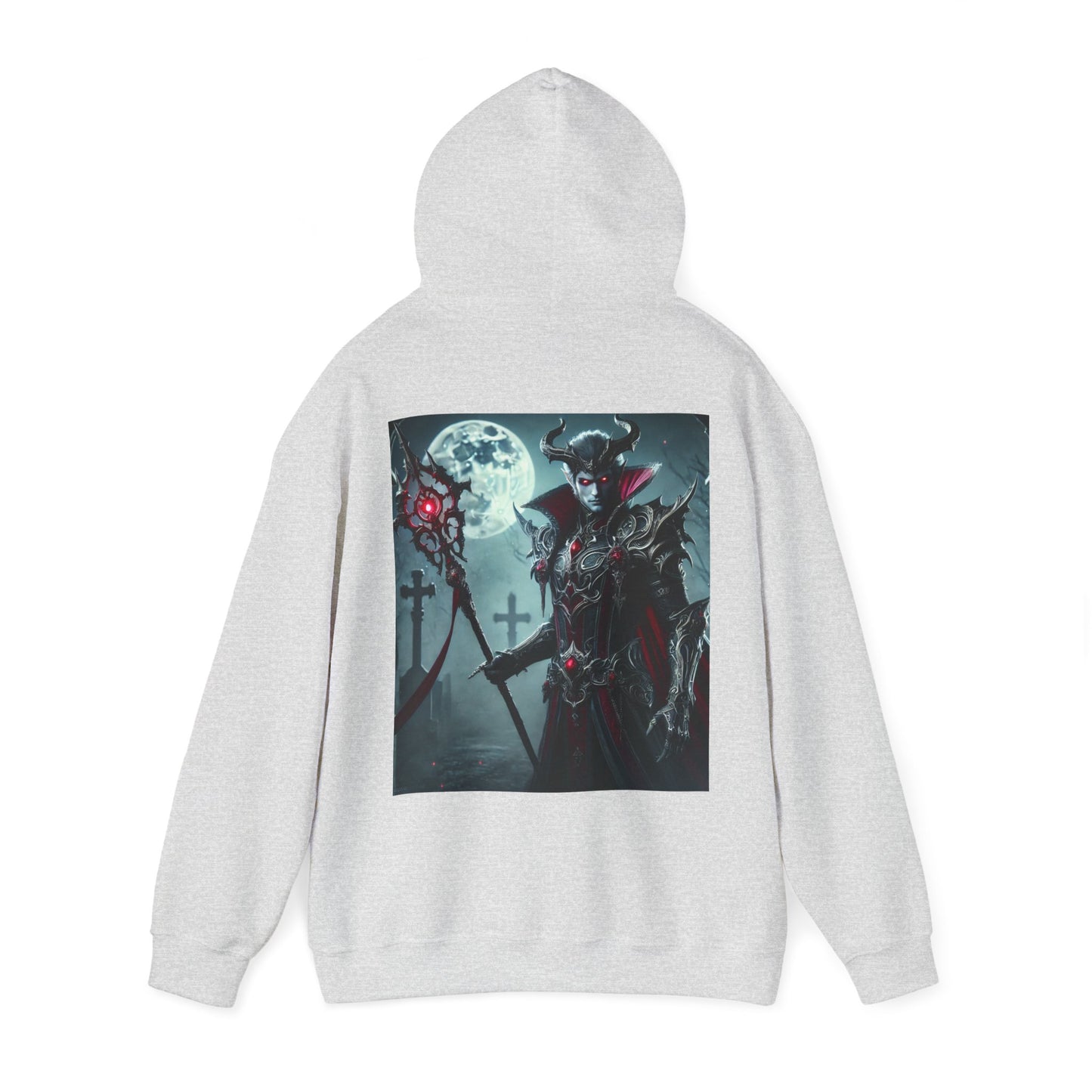 Fantasy Unisex Hooded Sweatshirt - Dark Sorcerer Design
