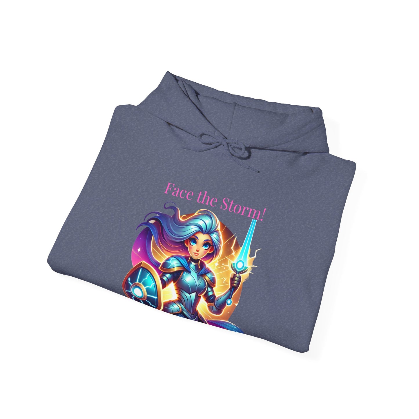 Hooded Sweatshirt - Face the Storm