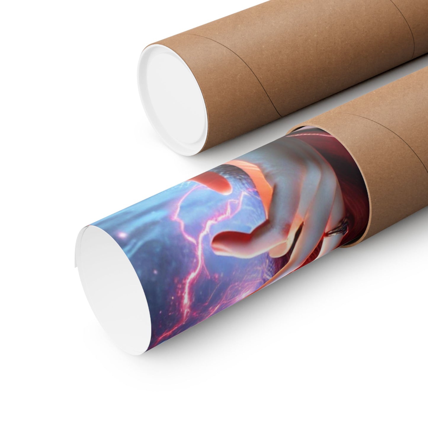 Vertical Poster - Fantasy Sorceress Wall Art for Fantasy Lovers & Gamers