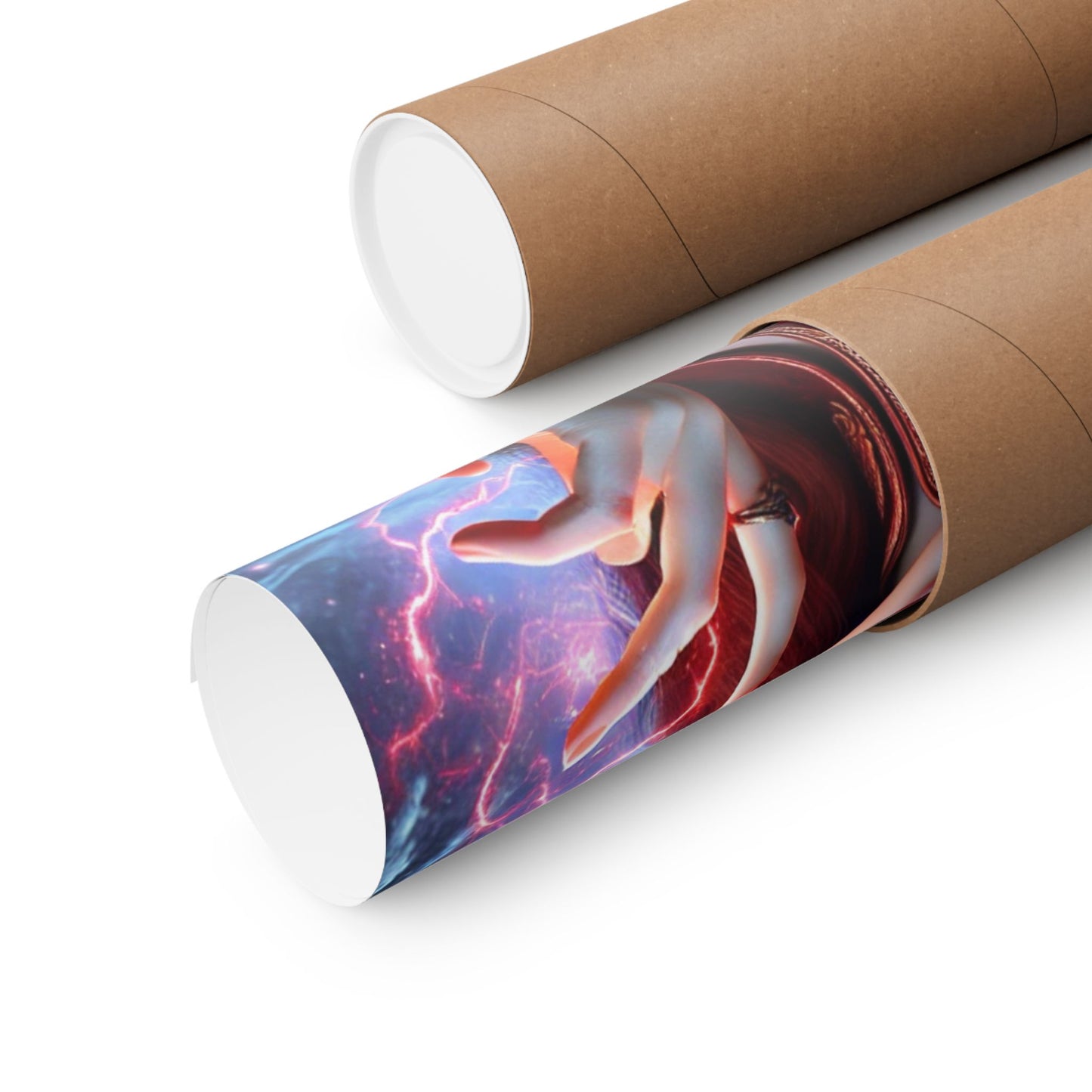 Vertical Poster - Fantasy Sorceress Wall Art for Fantasy Lovers & Gamers