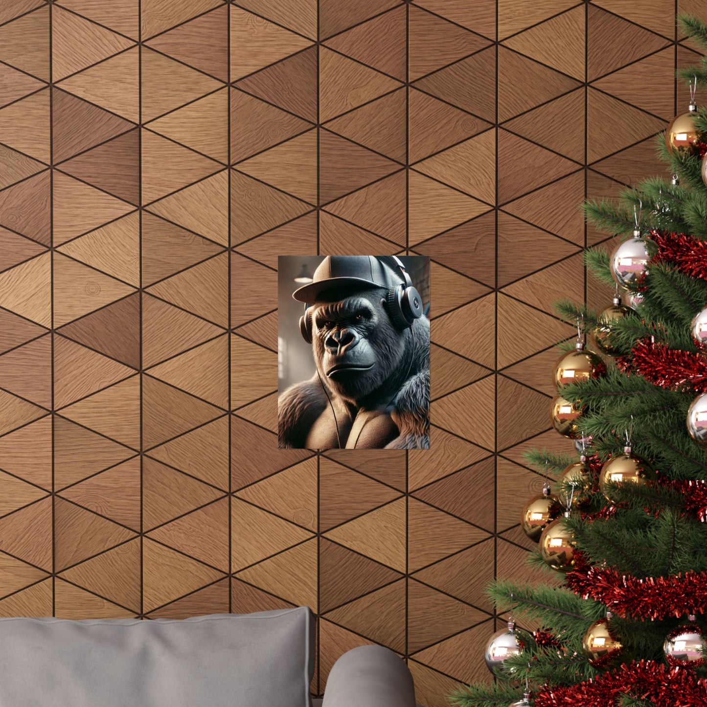 Urban Gorilla Matte Poster – Bring the Game to Your Wall
