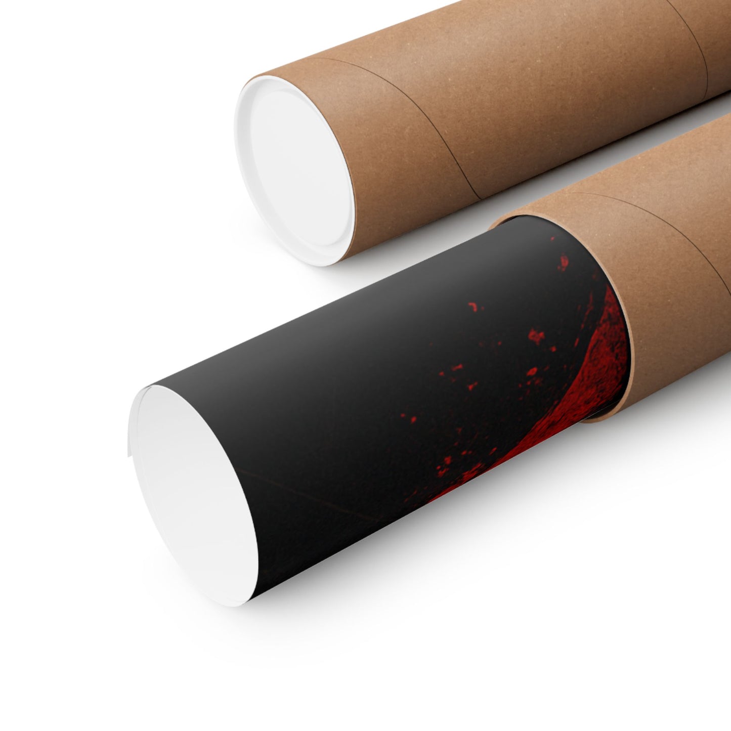 Vertical Poster - Bold Bullet Cross Design
