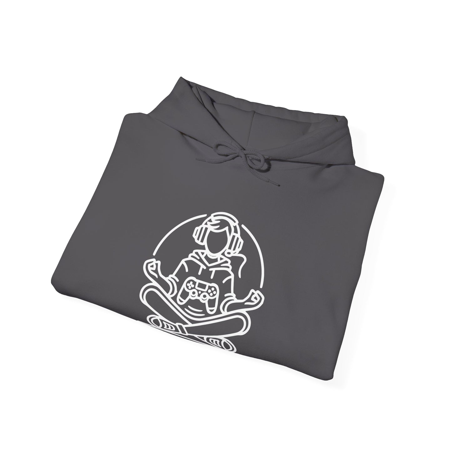 Chill Gamer Hooded Sweatshirt - Relaxed Style for Gamers
