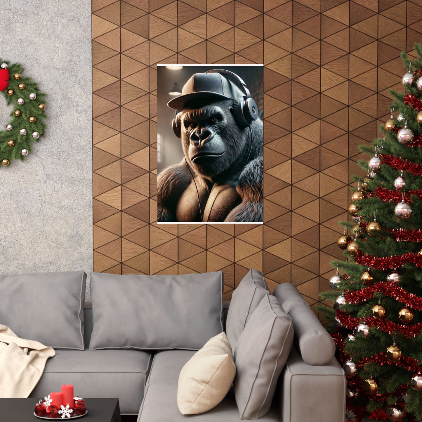 Urban Gorilla Matte Poster – Bring the Game to Your Wall