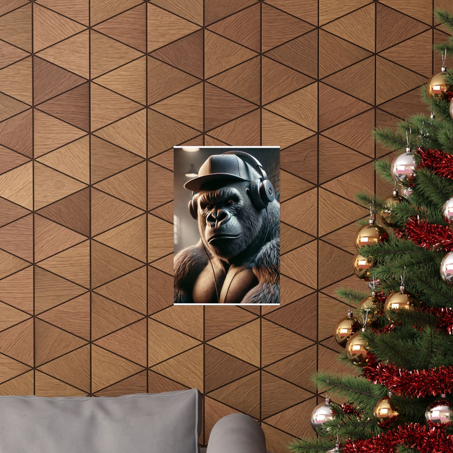 Urban Gorilla Matte Poster – Bring the Game to Your Wall