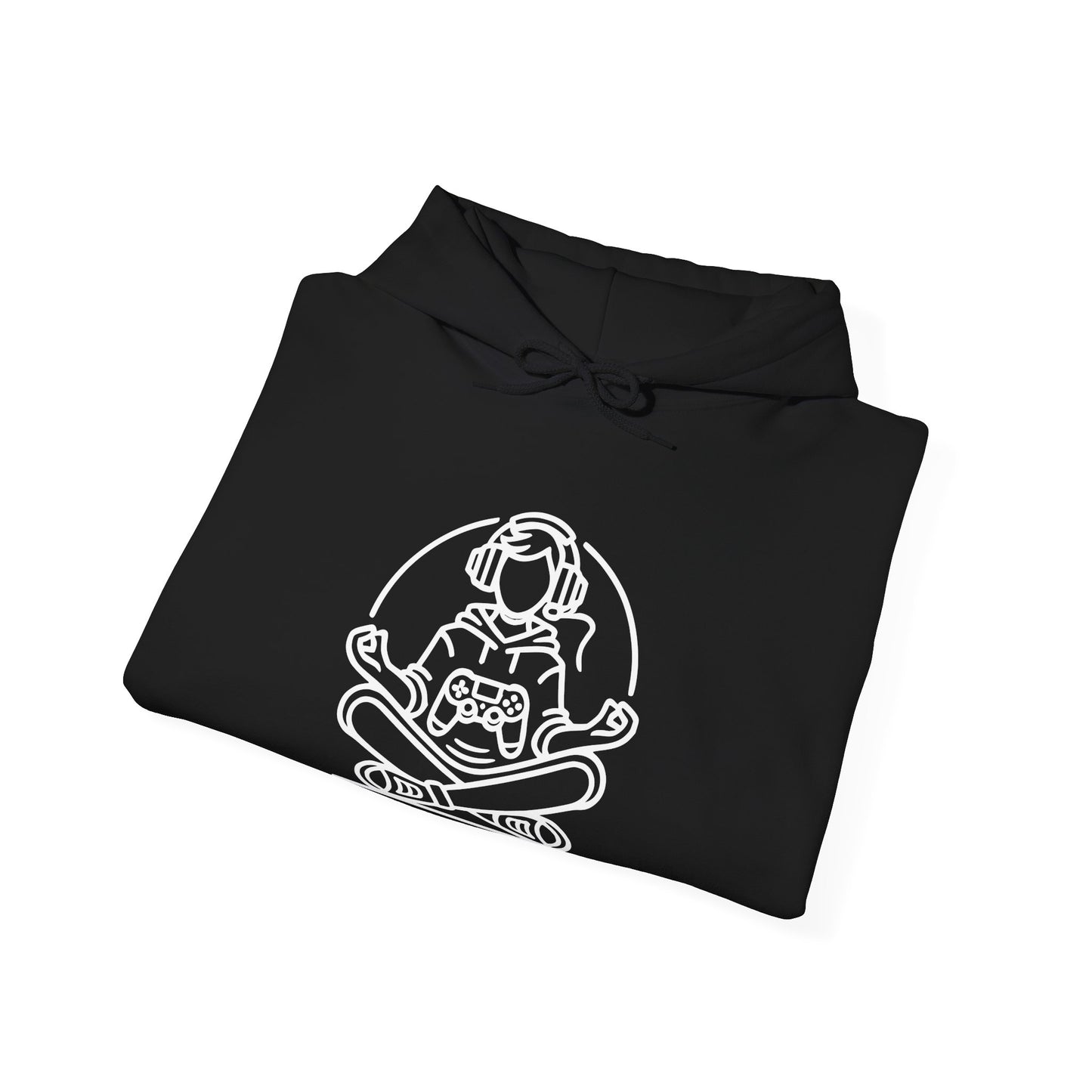 Chill Gamer Hooded Sweatshirt - Relaxed Style for Gamers