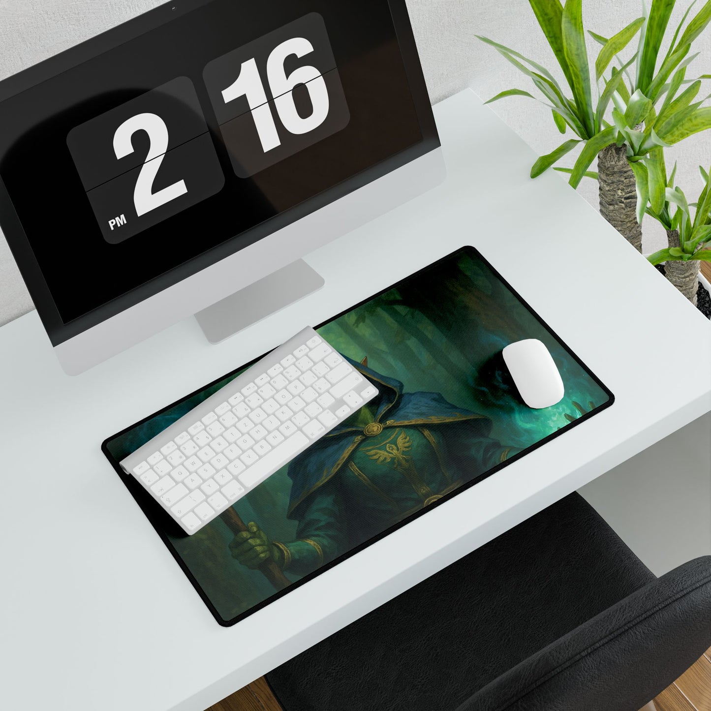 ๐ช Arcane Sovereign Desk Mat โ Channel Your Power