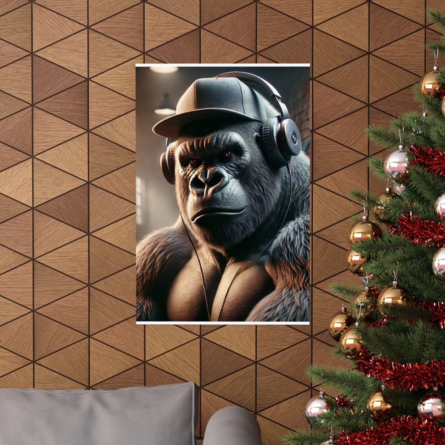 Urban Gorilla Matte Poster – Bring the Game to Your Wall