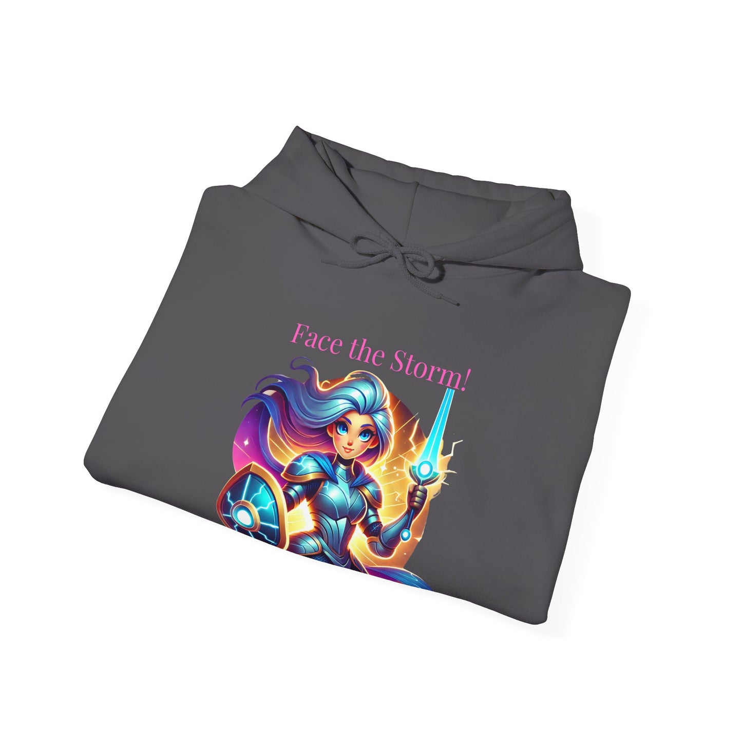 Hooded Sweatshirt - Face the Storm