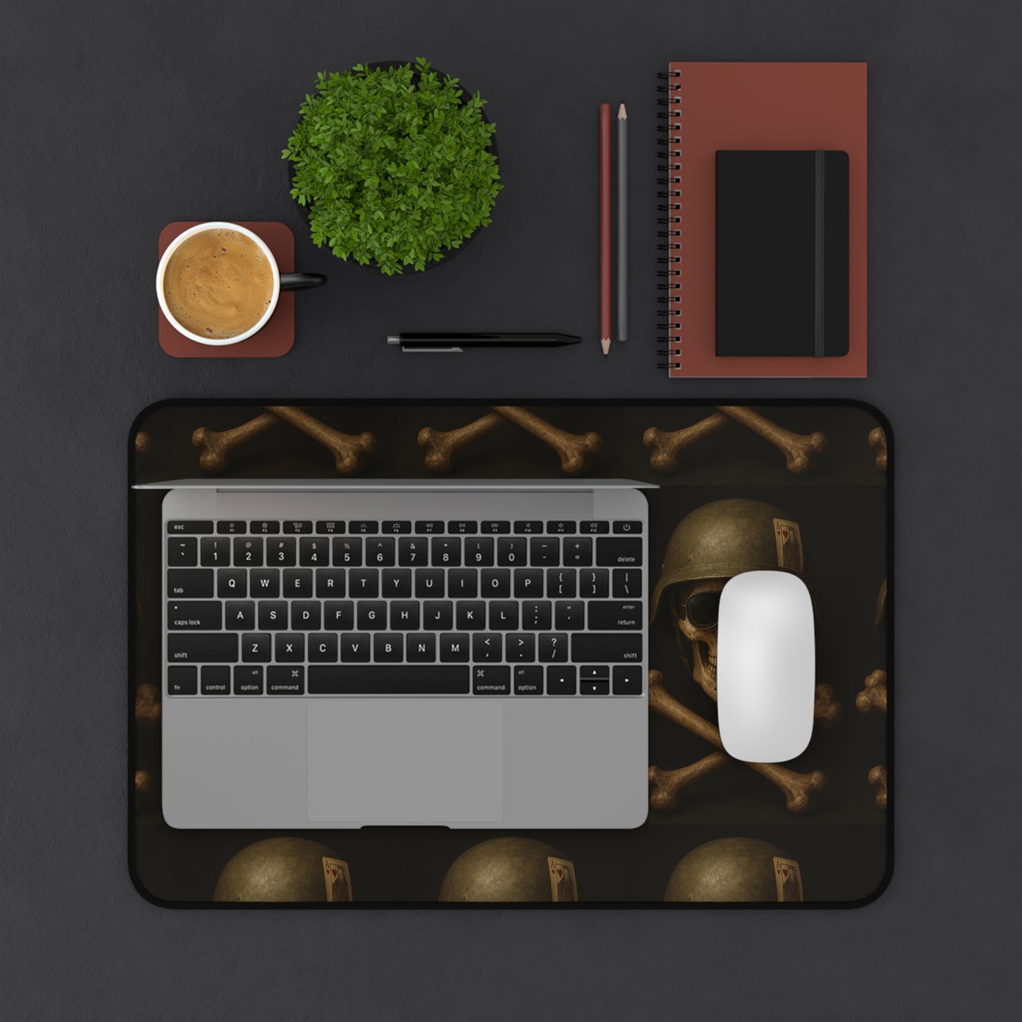 Ace – Tactical Skull Gaming Desk Pad