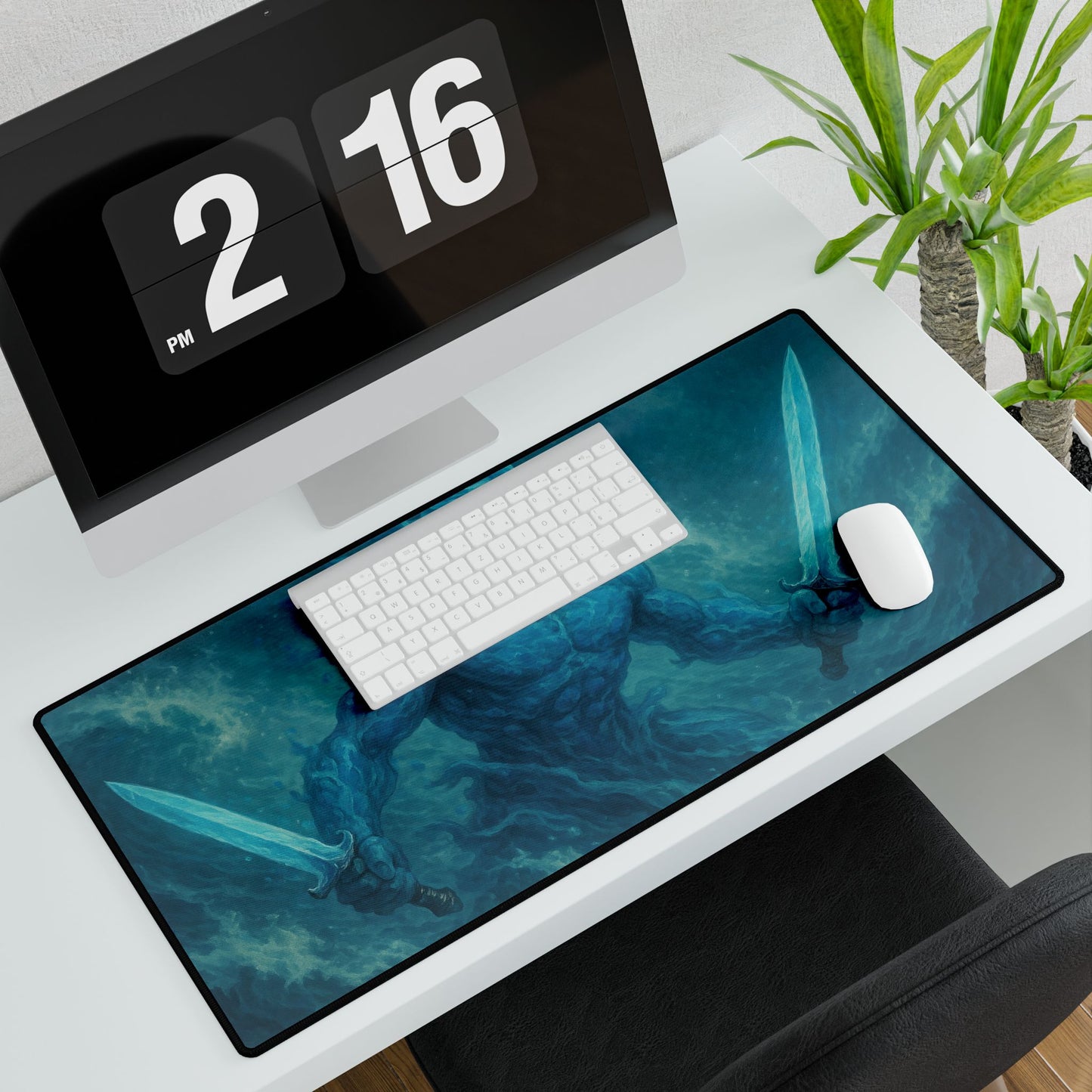 π Tidal Wrath Desk Mat β Flow with Power, Strike with Precision