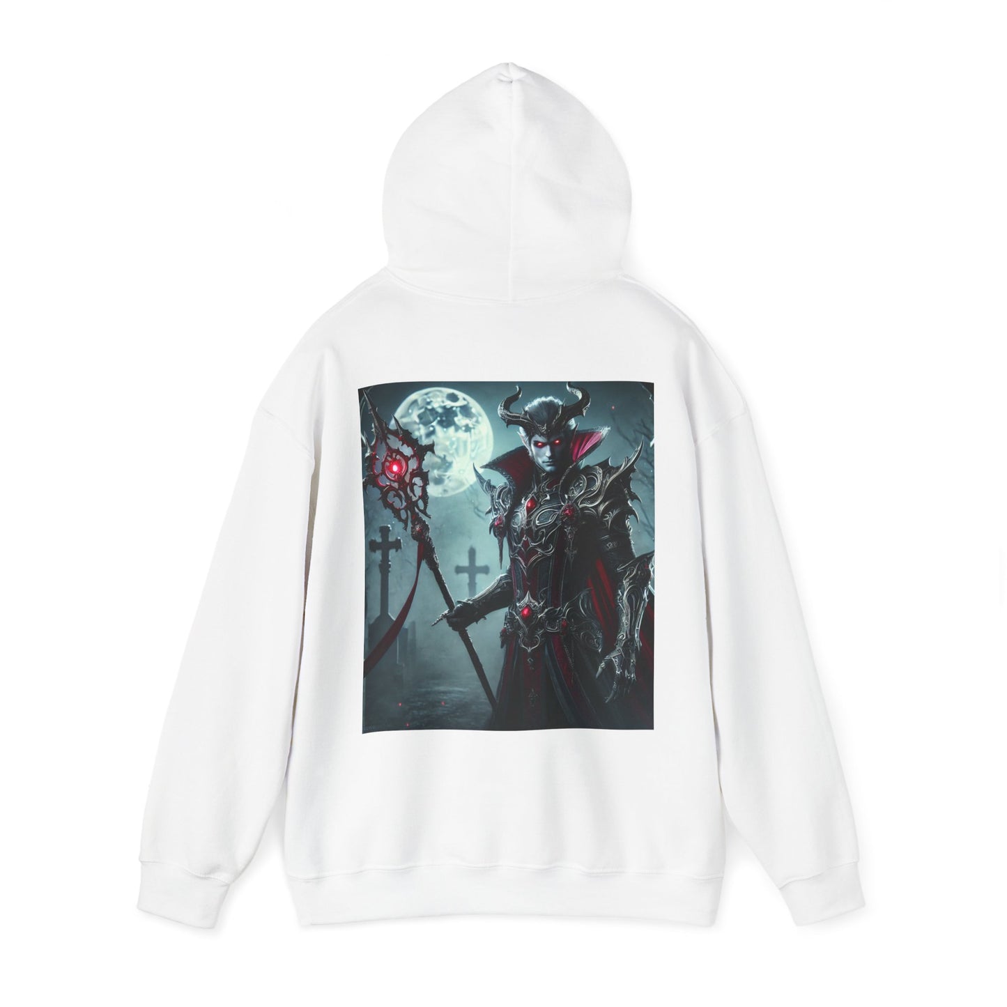 Fantasy Unisex Hooded Sweatshirt - Dark Sorcerer Design