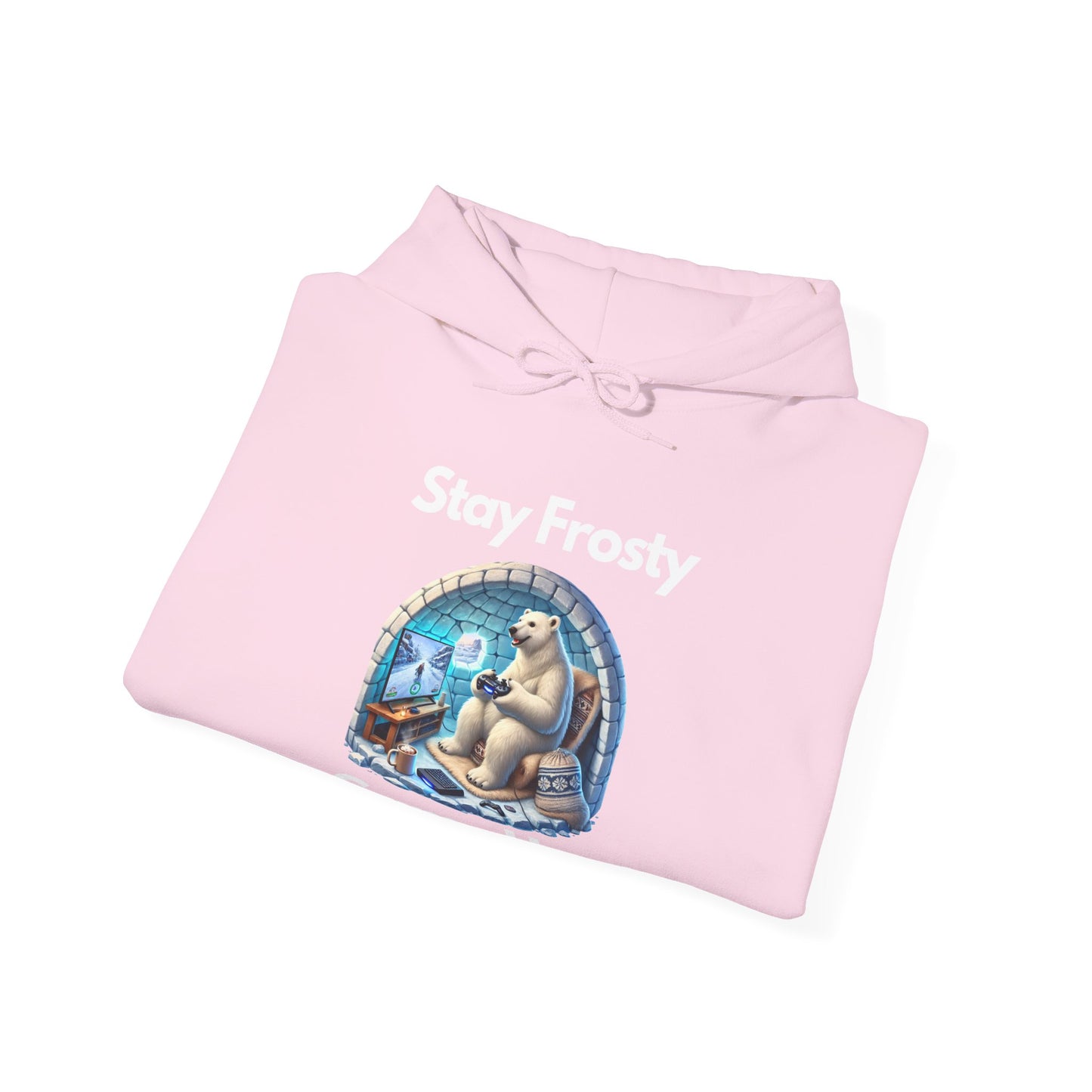 ๐ฎ Stay Frosty Game Hard Hoodie โ Level Up Your Comfort & Style