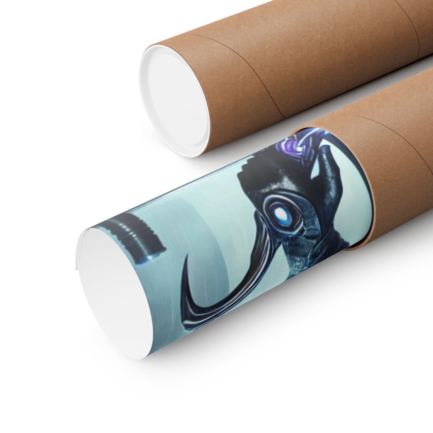 Wraith Cyberpunk Art Poster – Ignite Your Walls with Futuristic Energy