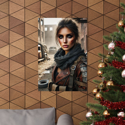 Bring the Wasteland to Your Walls – Matte Vertical Poster by Arctic Threadworks