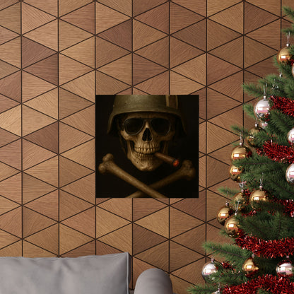 Ace – Tactical Skull Matte Poster