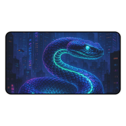 Mystical Snake Desk Mat  Gaming Accessories, Office Decor, Unique Gift, Computer Mouse Pad, Fantasy Home Office