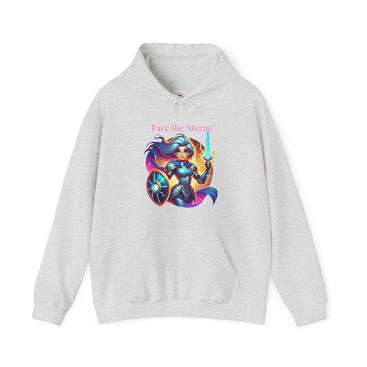 Hooded Sweatshirt - Face the Storm