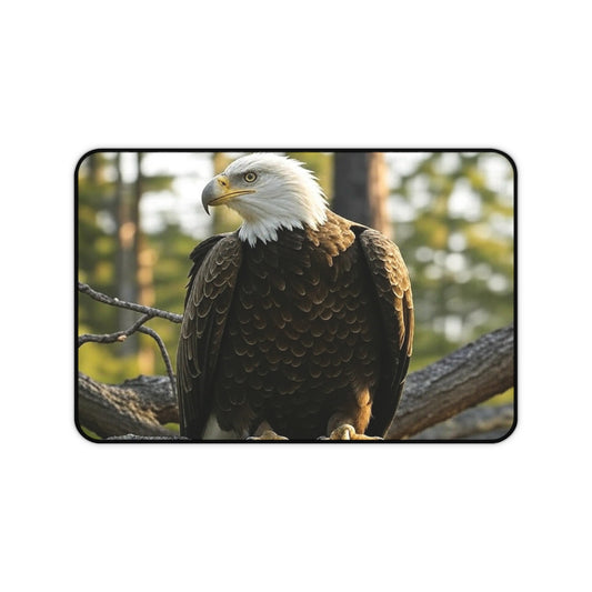 Desk Mat - Eagle Nature-Inspired Workspace Decor for Wildlife Lovers