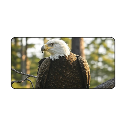 Desk Mat - Eagle Nature-Inspired Workspace Decor for Wildlife Lovers