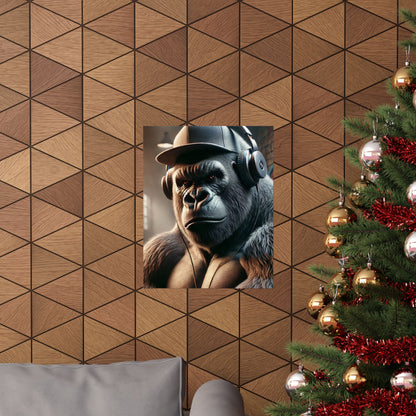 Urban Gorilla Matte Poster – Bring the Game to Your Wall