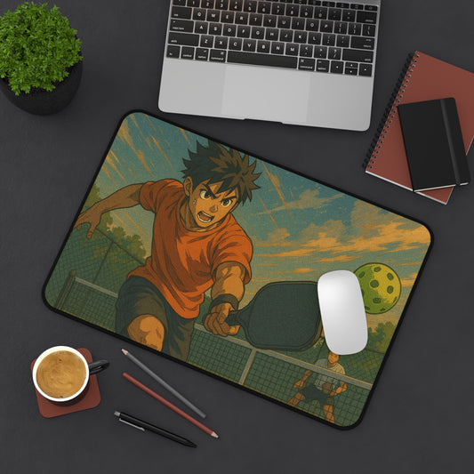 Sporty Desk Mat Featuring Energetic Athlete | Perfect for Gamers, Students, Office Decor, Gift for Sports Lovers, Home Office