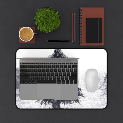 Knight's Adventure Desk Mat - Gaming & Office Decor