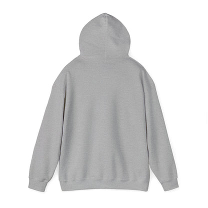 Hooded Sweatshirt with 'you are not alone' Design