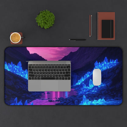 Enchanted Crystal Desk Mat | Aesthetic Desk Accessory for Gamers & Creatives, Gift for Holidays, Home Office Decor, Unique Stationery