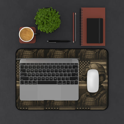 Silent Sentinel – Tactical Skull Desk Mat