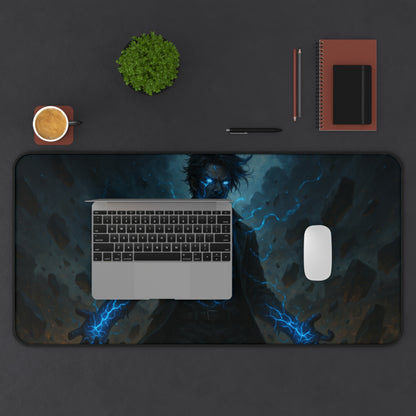 Electric Power Desk Mat - Perfect for Gamers, Office Decor, or a Unique Gift, Computer Mouse Pad, Home Office Accessory, Game Room Decor,