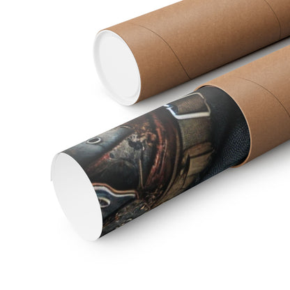 Bring the Wasteland to Your Walls – Matte Vertical Poster by Arctic Threadworks
