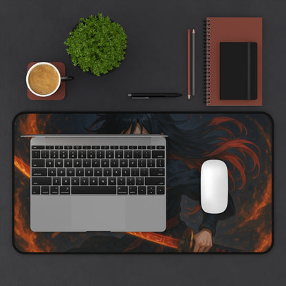 Anime Desk Mat for Gamers, Jujutsu Decor, Gaming Mousepad, Stylish Office Accessories, Perfect Gift for Nerds, Fantasy Theme