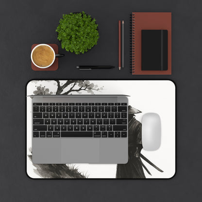 Zen-Inspired Desk Mat | Minimalist Office Decor, Meditation Gift, Work Desk Accessory, Japanese Art, Calm Workspace