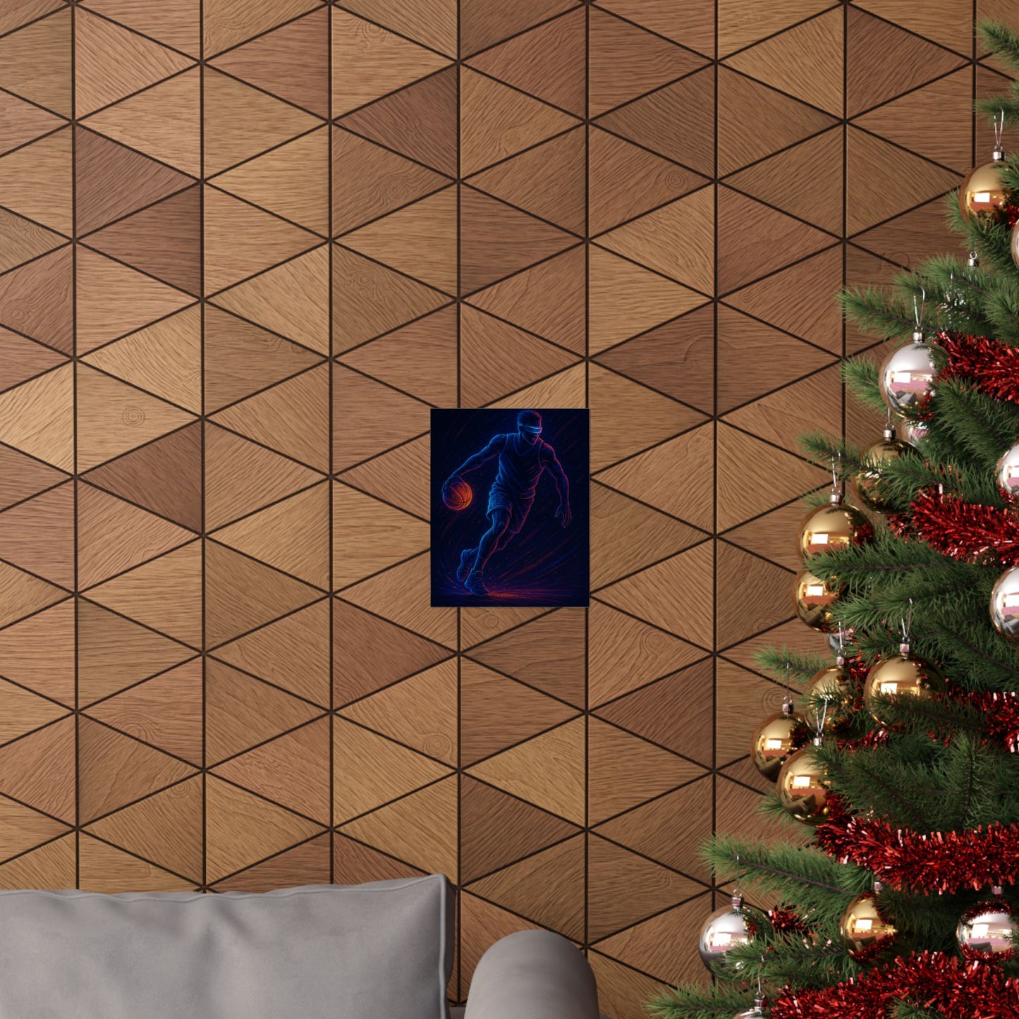 Basketball Gamer Poster – The Court Reimagined